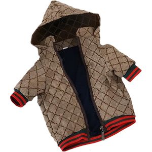 Vêtements pour chiens Sweat à capuche pour chien Vêtements de luxe pour chien Veste d'hiver pour chien Classique Designer Vêtements pour animaux de compagnie Manteau Bouledogue français Teddy Pug Chiot Vêtements 230919