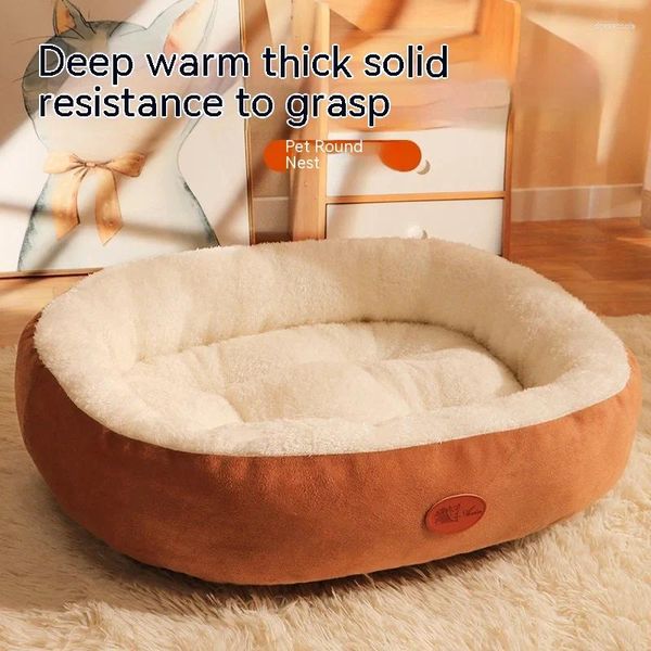 Ropa para perros accesorios de nido de gato cálido y lavable para perros que duermen en invierno cuatro temporadas Mat de cachorros universales cama de cachorro