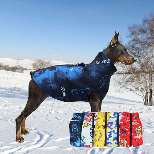 Vêtements pour chiens Gilet pour gros chiens Vêtements pour animaux de compagnie Chien Veste d'hiver Chien Pull de Noël Vestes pour chiens Hiver Grands chiens Vêtements 231023