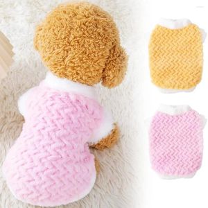 Vêtements pour chiens doggy doggy wear wear coréen torsion sweat à manches courtes à manches courtes à manches pour animaux de compagnie pour vêtements de chiot chauds à deux pattes