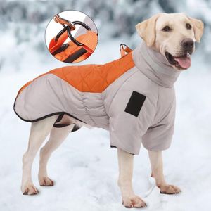 Dog Apparel Dogs Clothes Parka For Large Coat Overalls Pet Winter Luxury Sport Big Jumpsuit Jacket Waterproof Labrador Parca Down Costume
