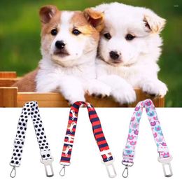 Hondenkleding Honden Outdoor-accessoires Kattenharnas Huisdierproducten Leiband Reisbenodigdheden Autogordelclip Veiligheidsgordel