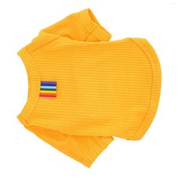 Vêtements pour chiens Gilets de sécurité pour chiens Harnais T-shirt Soie glacée Gilet de refroidissement respirant Chemises Vêtements pour petit chat de compagnie A