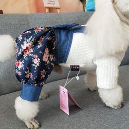 Vêtements de vêtements pour chiens Pull Jumpuit With Big Bow Pet Puppy Puppy Preeted Jirt Vêtements pour petits chiens Chihuahua Lantern Shorts enrober Perro