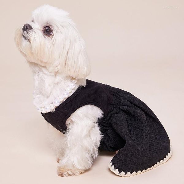 Vêtements pour chiens Robe d'hiver Chat Chiot Vêtements Caniche Bichon Yorkshire Poméranie Shih Tzu Chihuahua Maltais Petites robes de vêtements