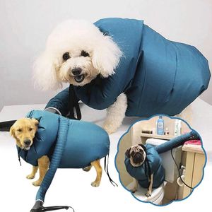 Sèche-linge de vêtements pour chiens Boîte à cheveux de animaux de compagnie Fast Easy Blower outil professionnel à faible bruit Puffle et peluche de toilettage accessoires