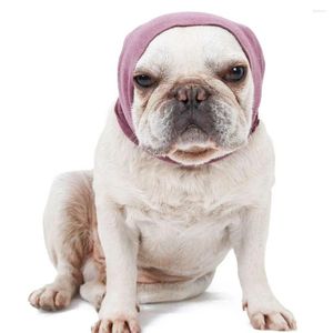 Vêtements pour chiens séchage des colliers de chiot d'oreille à col à l'épreuve du bruit durable isolat Isolat Bruit Head Sleeve Pet Turban Turban Earmuffs Orets Cover