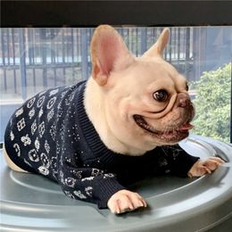 Hondenkleding duomasumi cool ins stijl hondenkleding kat bulldog pug dog teddy schnauzer puppy hondenkleding herfst winterhond truien 230426