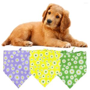 Ropa para perros Bandana duradera Linda suave transpirable mascota saliva toalla vestidor bufanda babero collar gato cachorro pañuelo accesorios