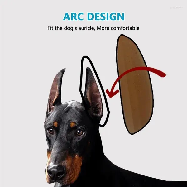 Ropa para perros Pegatinas de soporte para orejas Corrección independiente Doberman Corgi HuskyDog Accesorios Enderezadora