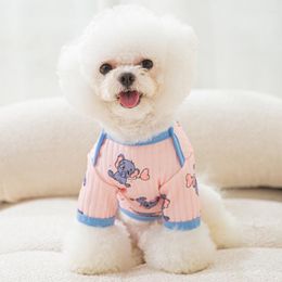 Vêtements pour chiens Éléphant Imprimer Sweat à capuche Vêtements pour animaux de compagnie Chemise en coton Vêtements Chiens Super Petit Mignon Chihuahua Printemps Automne Rose Garçon Mascotas