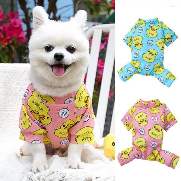 Vêtements pour chiens accrocheurs protéger la peau en pyjama résistant aux larmes minuscules combinaisons à sauts pour chats pour animaux de compagnie pour vêtements de maison