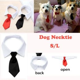 Moda de ropa para perros lindo esmoquin de esmoquin accesorios para mascotas accesorios para mascotas de cuello blanco corbata corbata