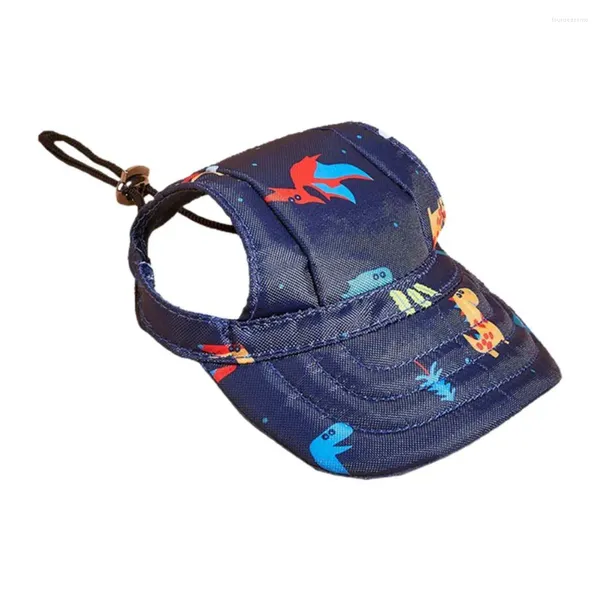 Ropa para perros moda para perros sombrero ligero parque animal de animales suaves accesorio de viaje de béisbol mascota