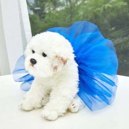 Vêtements de chien mode princesse robe chiot costume de animal de compagnie Teddy schnauzer fournit