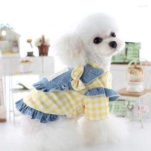 Hond Kleding Mode Warme Huisdier Overjas Jurk Maltese Kledingstuk Yorkies Kat Pommeren Poedel Groothandel Puppy Honden Kleding Dropship