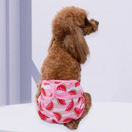 Ropa para perros Pañal de moda Cómodo pantalón sanitario transpirable y fácil de usar para el período menstrual