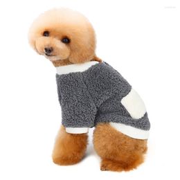 Vêtements pour chiens Vêtements pour animaux de compagnie à la mode Tops Hiver Pull en cachemire chaud pour toutes les tailles de chiens Fournitures Vêtements