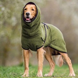 Hondenkleding Sneldrogende badjas Handdoek Badjas Superzacht Verstelbare huisdierbadaccessoires Droogjas Absorberend voor grote honden