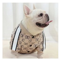 Hondenkleding Dikke hondenjas herfst winter huisdierenkleding Franse bulldog hond Teddy corgi hondenjas mini hondenkleding designer hondenkleding 231206