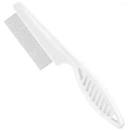 Vêtements pour chiens peigne à puces brosse de toilettage peignes détachant en acier inoxydable nettoyage des dents fournitures pour animaux de compagnie fines