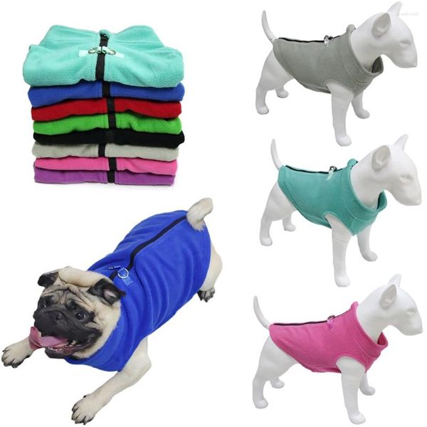 Ropa para perros Ropa de lana Invierno Cálido Chaleco suave para cachorros Abrigos para mascotas para perros pequeños y medianos Traje Chaqueta de bulldog francés Disfraces de chihuahua