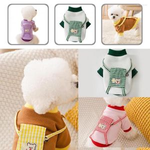 Hondenkleding Fleece Uniek rugzakontwerp Huisdierenshirt Mini kattenkleding Schattig voor puppy's