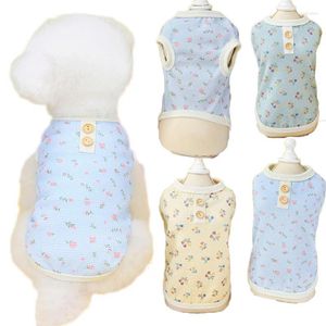 Hondenkleding Vest met capuchon en bloemen voor kleine honden Mouwloze vesten Kleding Chiwawa-kleding Puppy- en kattenshirt Zomersweatshirt XXL