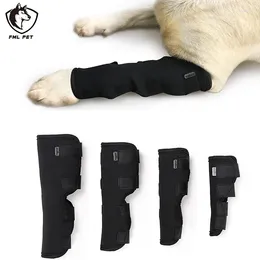 Ropa para perros FML Rodilleras para mascotas para perros Hock Brace Suministros Protector impermeable Soporte para piernas Envoltura de articulaciones Lesión Recuperar piernas