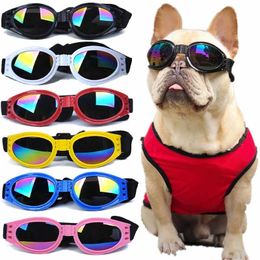 Hondenkleding Opvouwbare huisdierbril Voorkom UV voor katten Mode Zonnebrillen Goggles P o Prop Accessoires Benodigdheden 230923