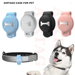 Ropa para perros para Apple Airtag Case Cat Collar Finder Colorido Luminoso Protector Silicona Air Tag Tracker Holder Cover