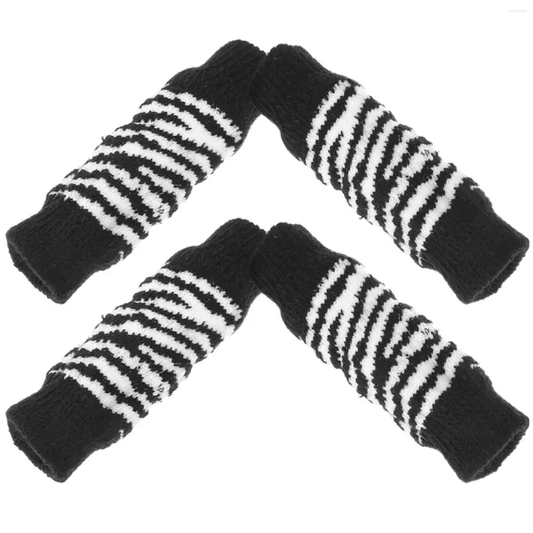 Vêtements pour chiens pour chiens chaussettes en coton portables accessoires de protecteurs de coude résistant aux usures