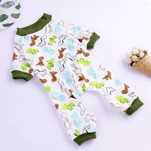 Ropa para perros, pijamas de cuatro patas, ropa para mascotas, monos, ropa para perros, disfraz súper pequeño, algodón, estampado de Chihuahua, verano, cómodo