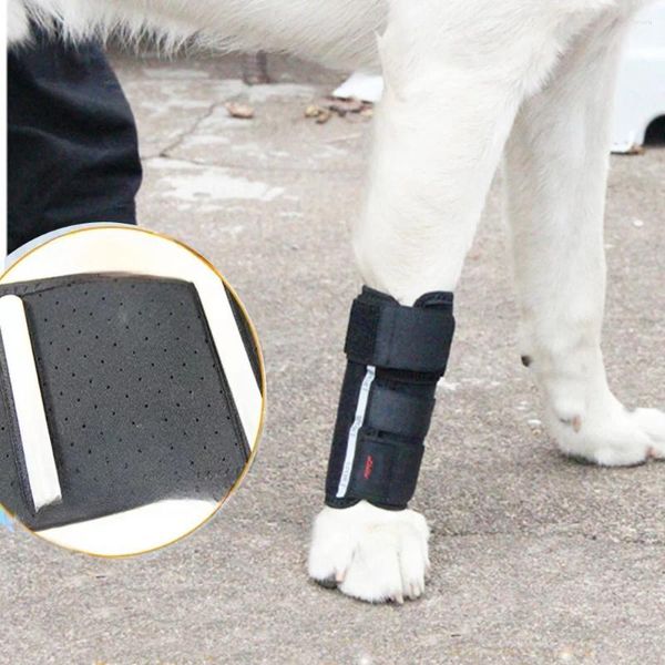 Ropa para perros Férula de fijación de fracturas para proteger las articulaciones Protectores de piernas Mentir Hoof O-Leg Corrección Gato Esguince Suministros para mascotas