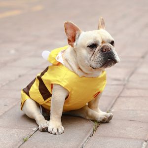 Chien Vêtements Bouledogue Français Imperméable Drôle Chien Vêtements Veste Imperméable Carlin Chien Vêtements Outfit Vêtement Frenchies Chien Costume Vêtements 230504