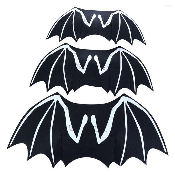 Chien Vêtements Drôle Noir Pour Petits Animaux Costume Chat Cosplay Pet Accessoire Vêtements Halloween Fournitures Chauve-Souris Aile