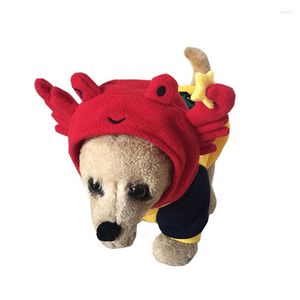 Hondenkleding grappig Kerstmis Red Lobster Crab Sea Animal Hoed Kostuum Accessoire Pet Dogs Cap Gift Happy Year