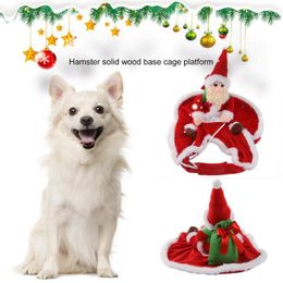 Hond Kleding Grappige Transformatie Outfit Cosplay Huisdier Kerst Kleding Verstelbaar Dress Up Gift Bag Rein