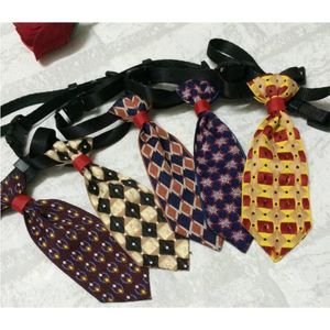 Vêtements pour chiens GloryStar Belle réglable Gentlema Ruban Cravate Collier pour animaux de compagnie Chats Chiens Porter