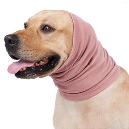 Ropa para perros Orejeras de aseo Alivio de ansiedad Ruido Insonorizado Trueno Cabeza de invierno Scraf Diadema Protección para los oídos para perros Calmante Cálido