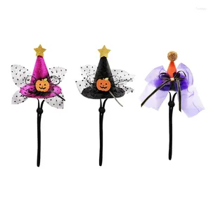 Hondenkleding Halloween Kostuum Dogs Party Wizard Hat Dress Up kledingfestival Posited Poshoots For Small