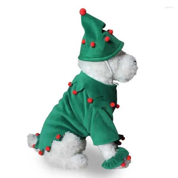 Vêtements de chien Halloween Costume amusant mignon animal de compagnie Cosplay Set Noël Funny Cat chiot fête