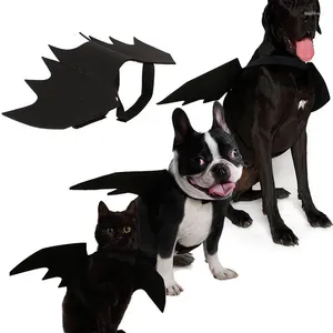 Appareils pour chiens Halloween Pet Bat Wings Cat Costume Funny Cats Chogs Cosplay Fit Party jouant des produits grands