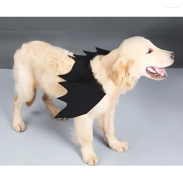 Vêtements pour chiens Halloween Costume pour animaux de compagnie Bat Wing pour chat Dogs Festival Party Props Cape Holiday Dress Up Puppy Po