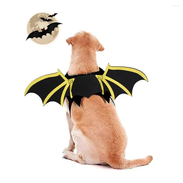 Vestimenta de ropa de perro alas de murciélago alas de bate lindo vestir gato cachorro disfraz accesorios de accesorios