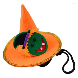 Hondenkleding Halloween Witch Hat Creative Cat Costume Pet Holiday Cosplay Headwear Party Accessories