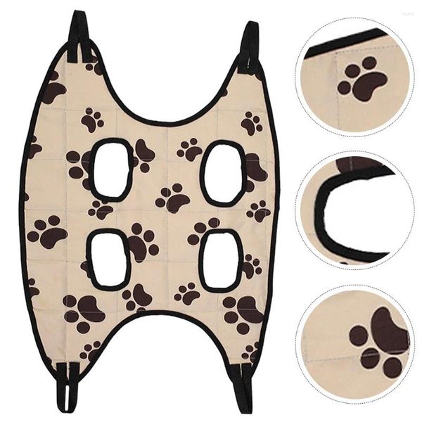 Vêtements pour chiens suspendus nid garniture toilettage hamac chiot fronde chat coupe-ongles tissu cage pour animaux de compagnie