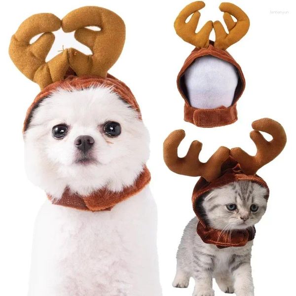 Hat de vêtements pour chien costume costume de Noël CATS RENDEER PUPPY CAP