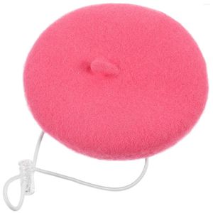 Cat de vêtements de chien Cat Carnaval Pet d'anniversaire pour fille pour fille petite coiffure cariot de bande dessinée en laine accessoires