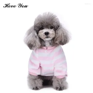 Vêtements de chien heve you vêtements witer animal pyjamas saut à saut